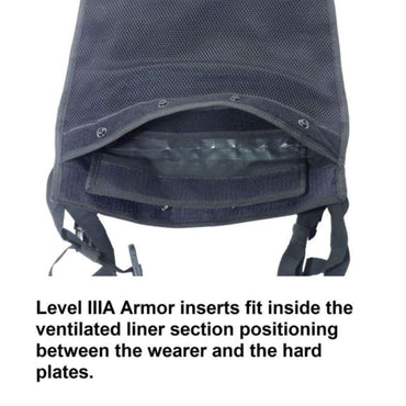 Tactical Scorpion Gear - Level IIIA 3A Soft Body Armor Inserts for Wildcat Vest Plate Carrier Scorpion