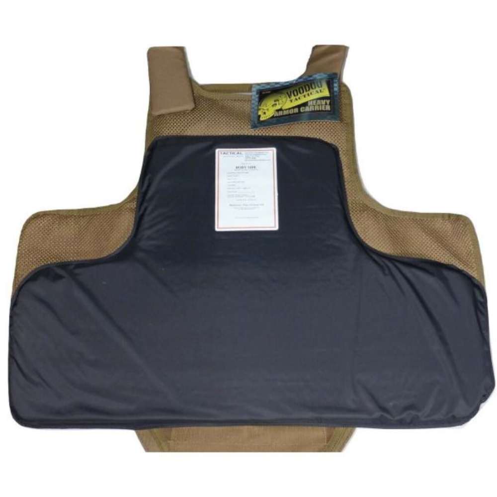 Tactical Scorpion Gear - For Voodoo Tactical 20-9099 Vest Carrier IIIA 3A Soft Body Armor Plate Inserts
