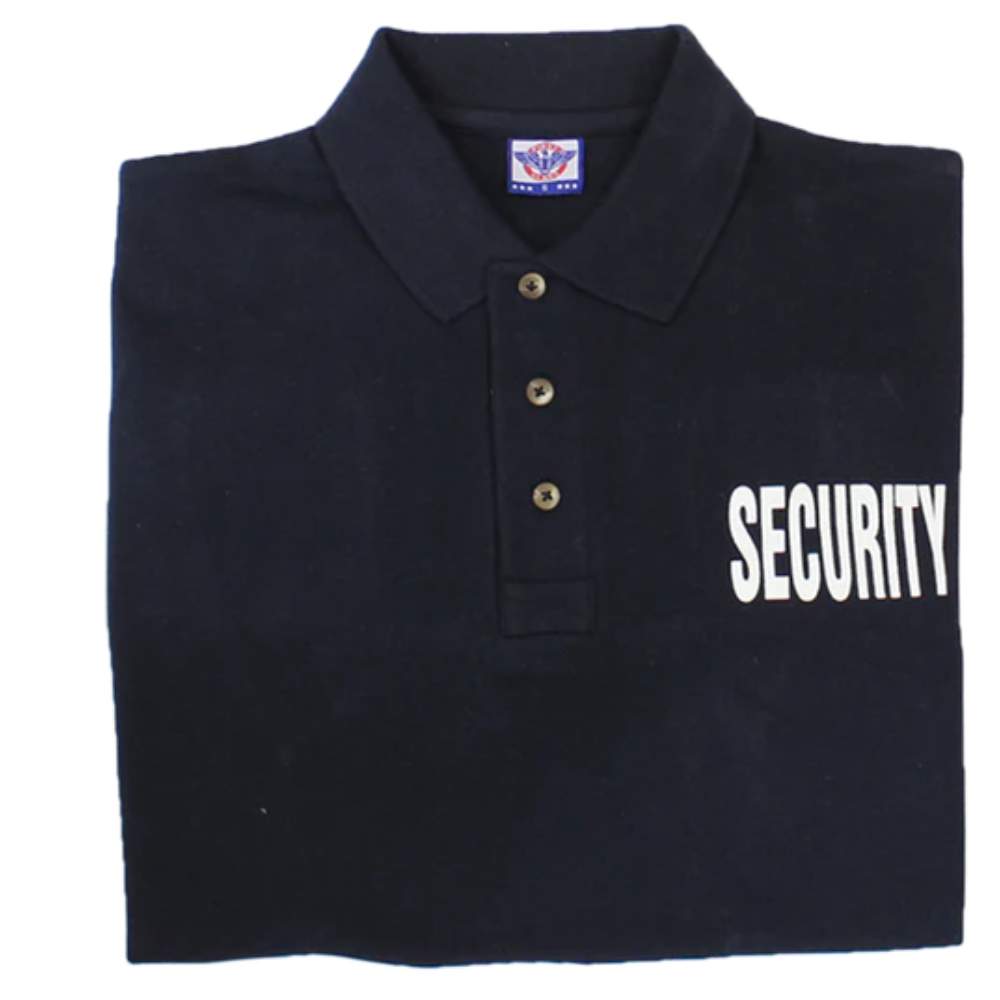 Tactical Security Polo Shirt 40% Polyester & 60% Cotton