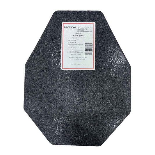 Level 3a Plates for bullet resistant vest curved and flat