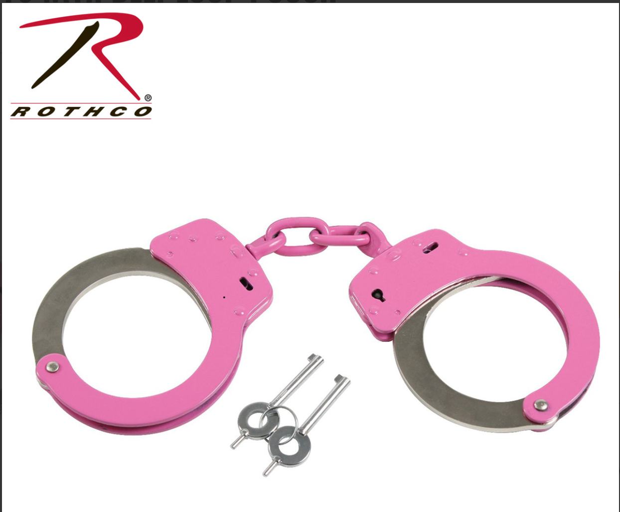 Rothco Pink Handcuffs