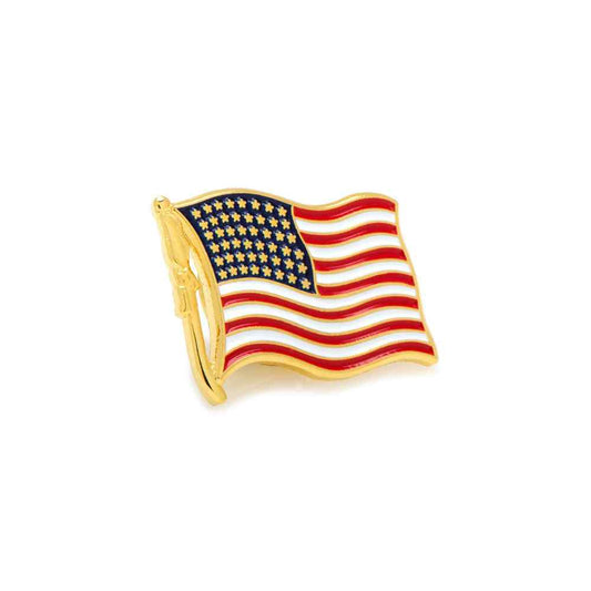 Flag pin