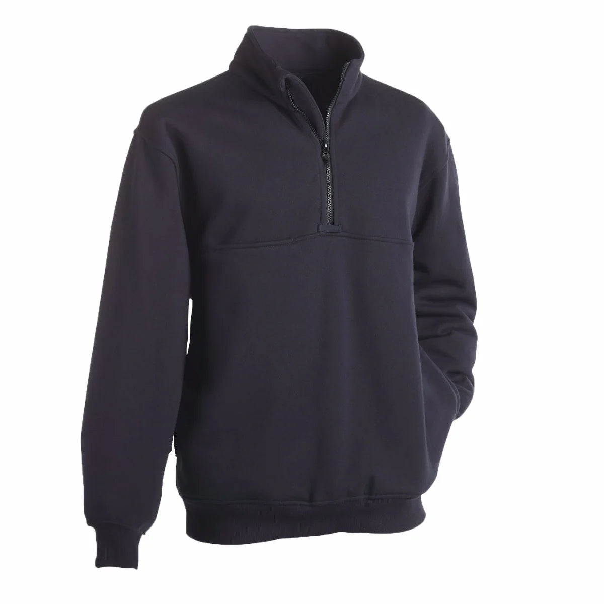 Fleece Job Shirt with Zipper