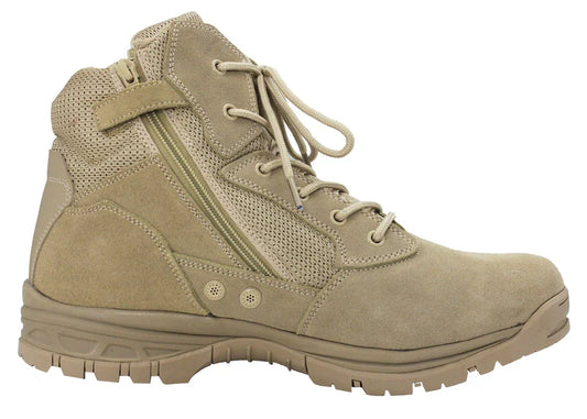 6 inch COOLMAX Tactical Boot TAN