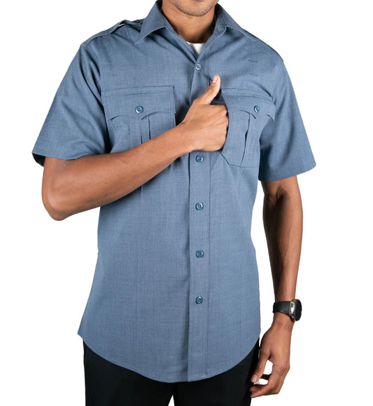 Sinatra Class A Style Poly-Wool Short Sleeve Lycra Shirt