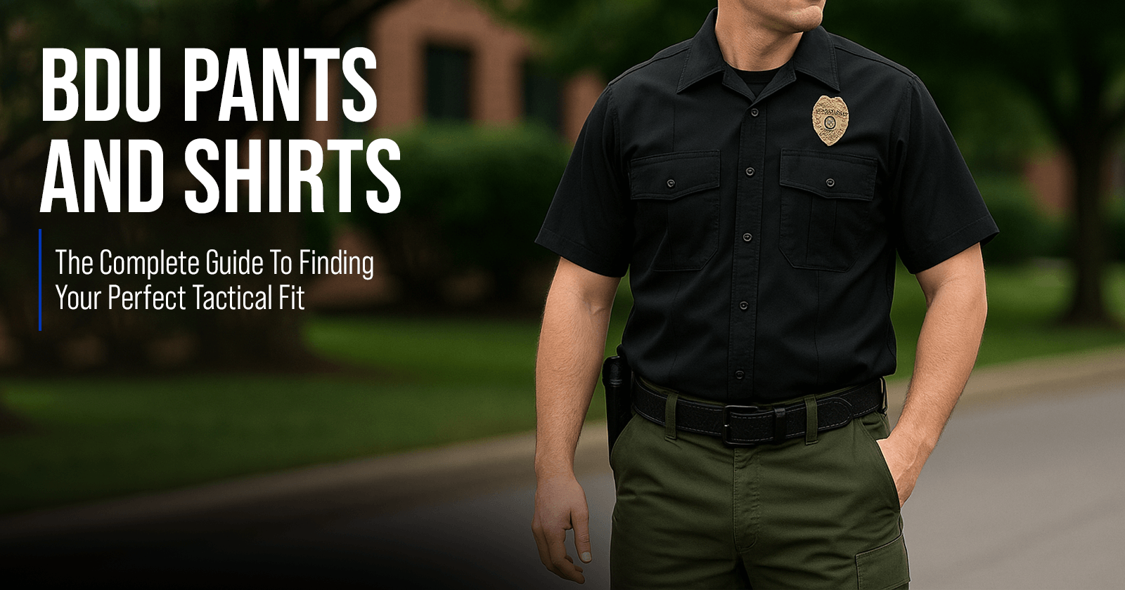 BDU Pants & BDU Shirts Guide: The Perfect Tactical Fit – Uniform blvd.