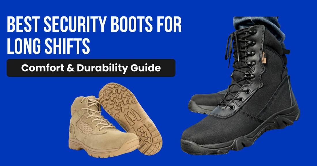 Best Security Boots for Long Shifts