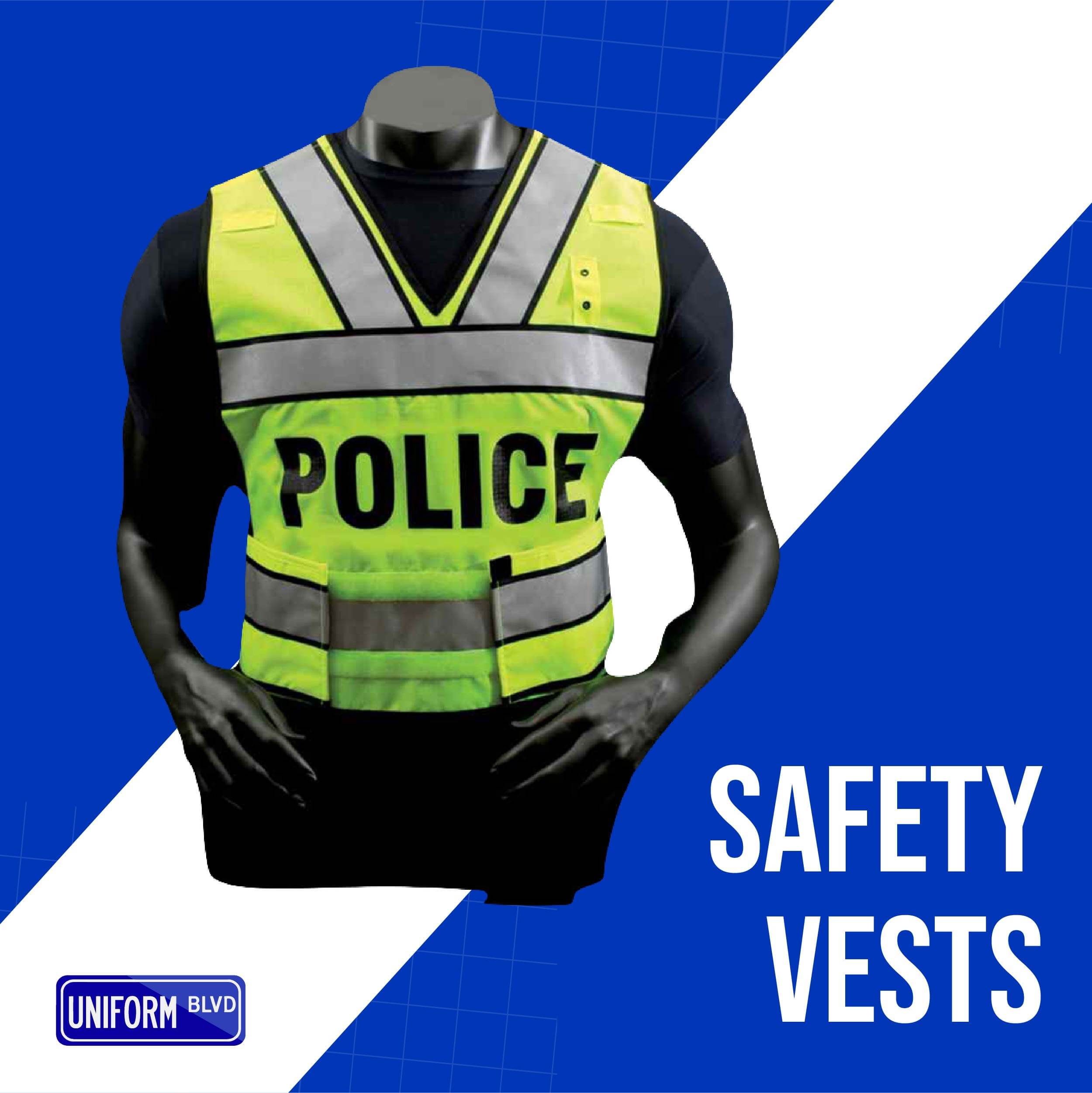 Safety Vests for Police & Security