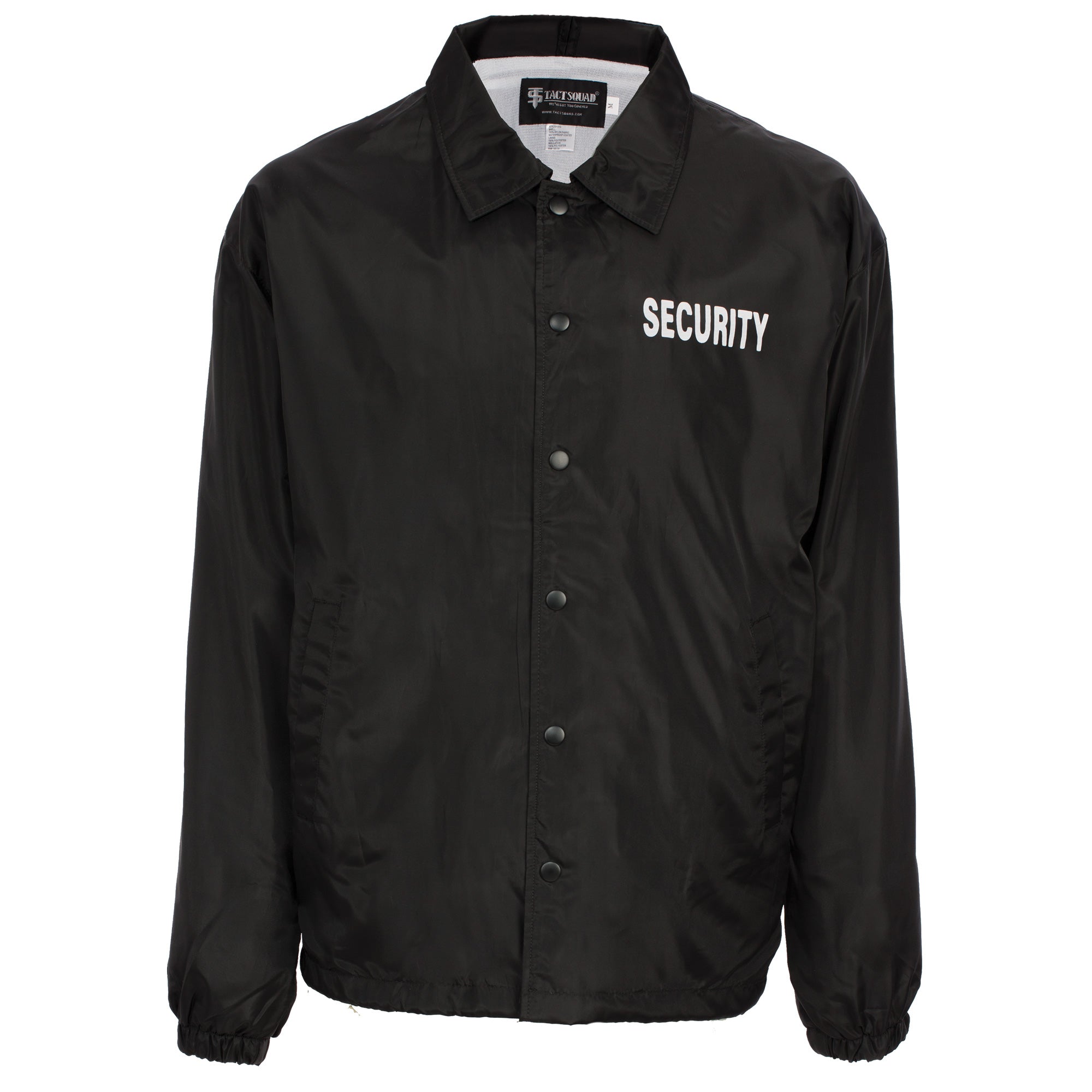 Tact Squad Classic Windbreaker SECURITY Printed black color