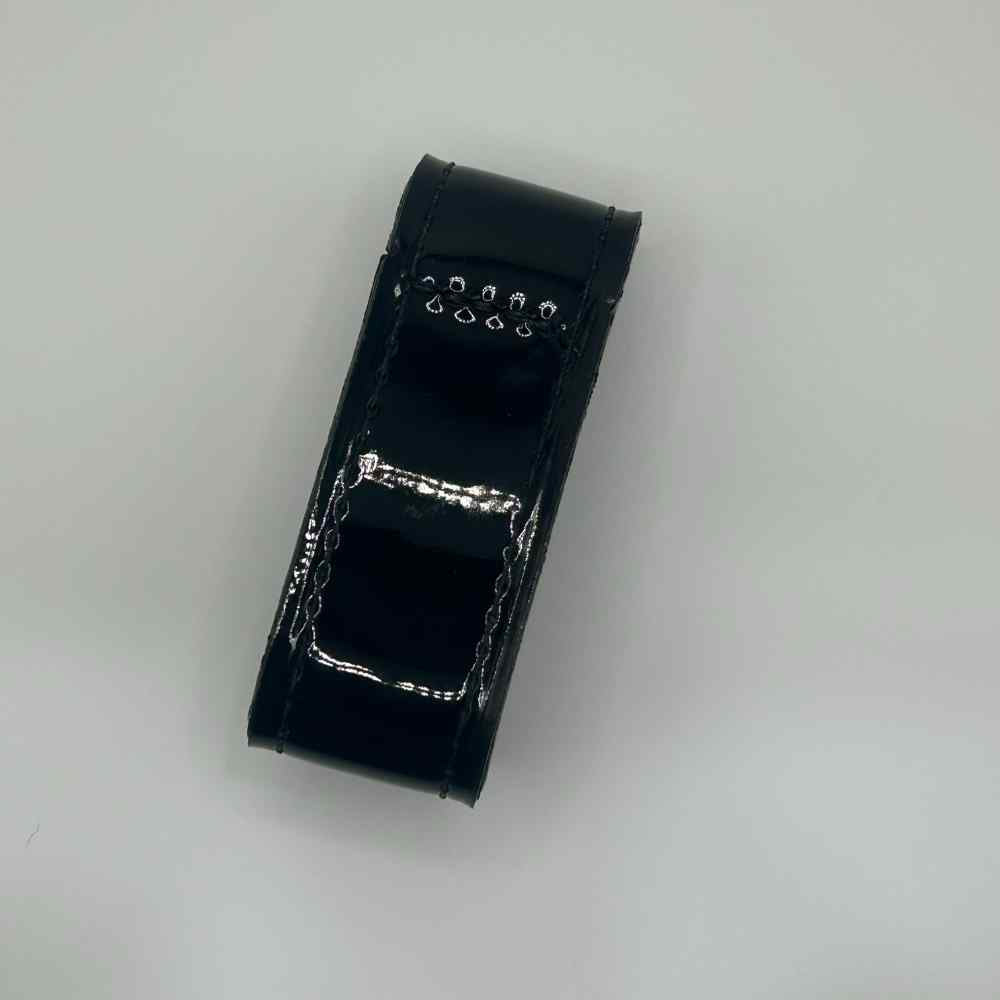 High gloss cuff strap