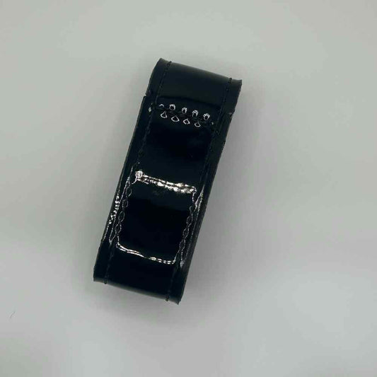 High gloss cuff strap