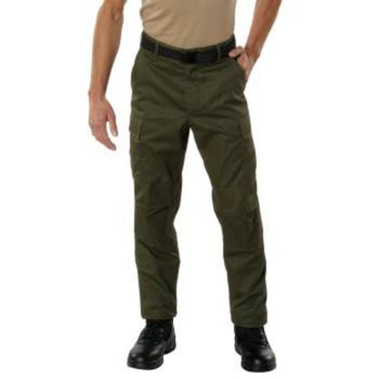 Adjustable Waist Tabs Cargo Pants