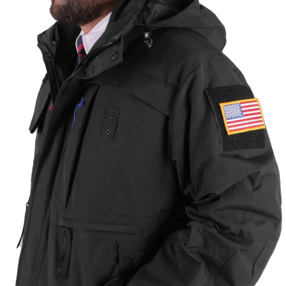 Lancer 3 in 1 Winter Parka 100% Nylon Waterproof and Breathable Shell right side