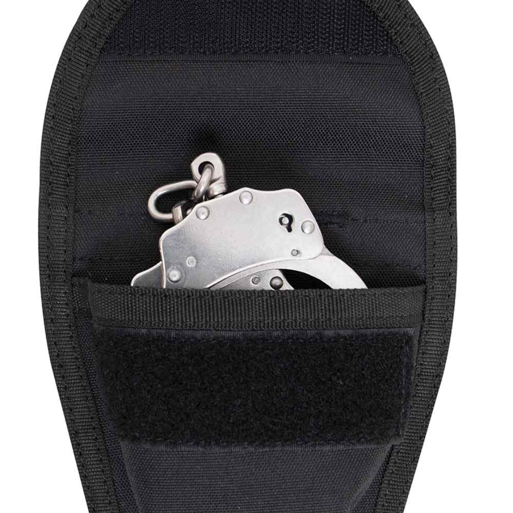 MOLLE Handcuff Pouch open front