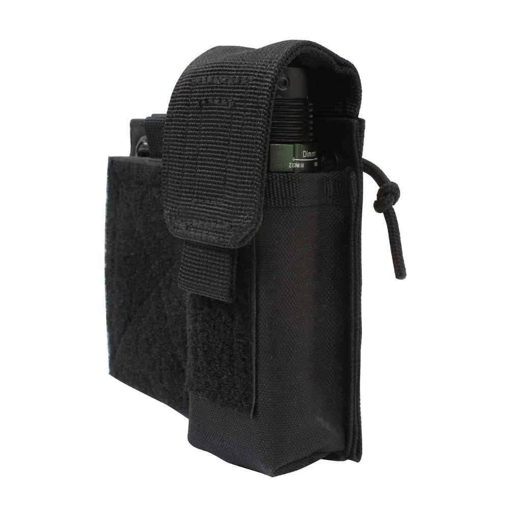 MOLLE Administrative Pouch side pose