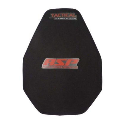 Tactical Scorpion ASP Active Shooter Protection Body Armor Plates - Level RF2 Special Threats ASP PE Body Armor 11x14 Plate