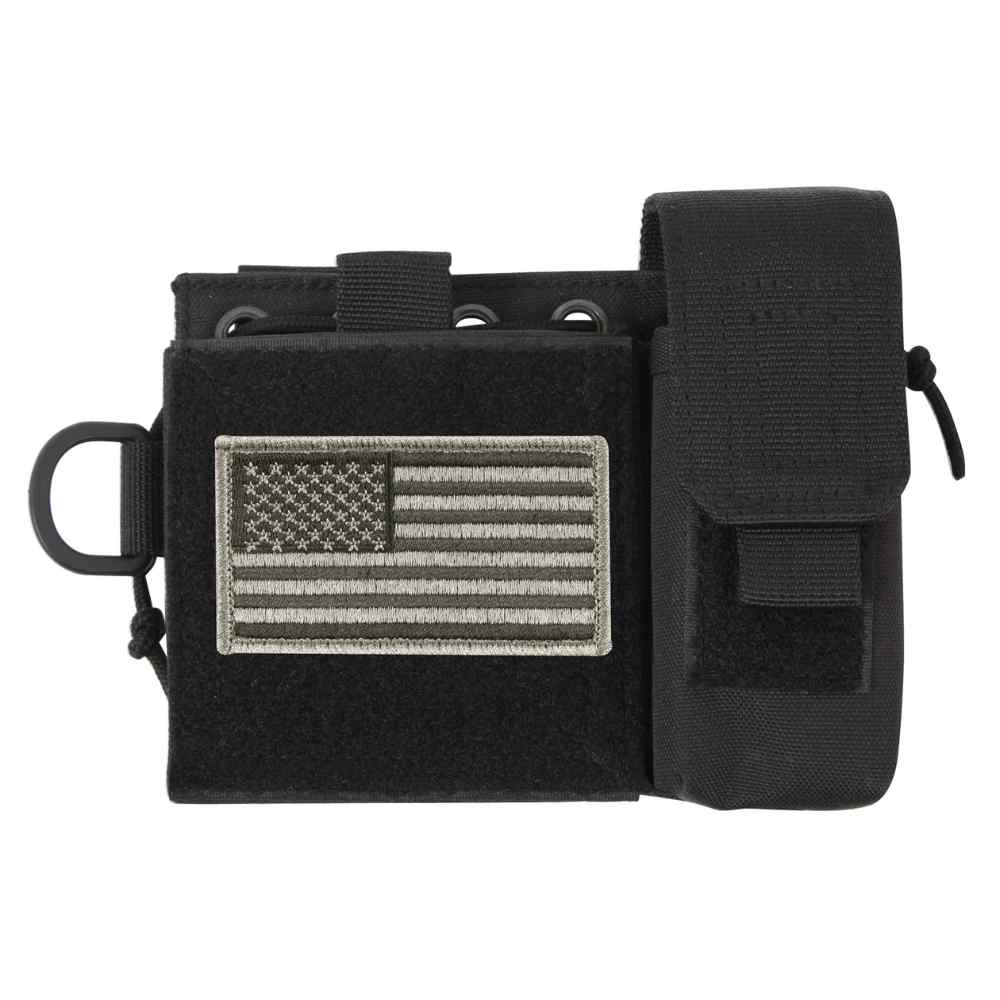 MOLLE Administrative Pouch with US flag
