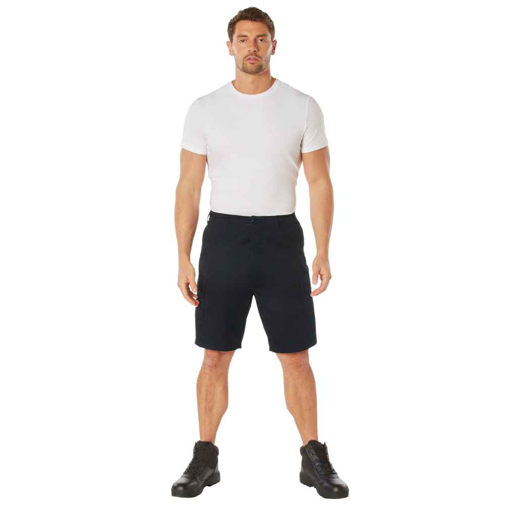 Rothco Tactical BDU Shorts With Two Sizable Side Cargo Pockets black color