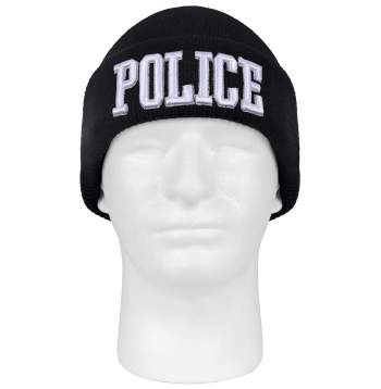 Deluxe Public Safety Embroidered Watch Cap police