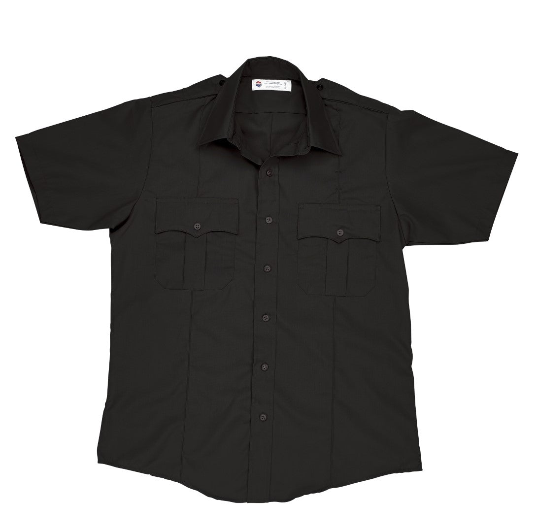 100% Polyester Liberty Uniform S/S Police Shirt black