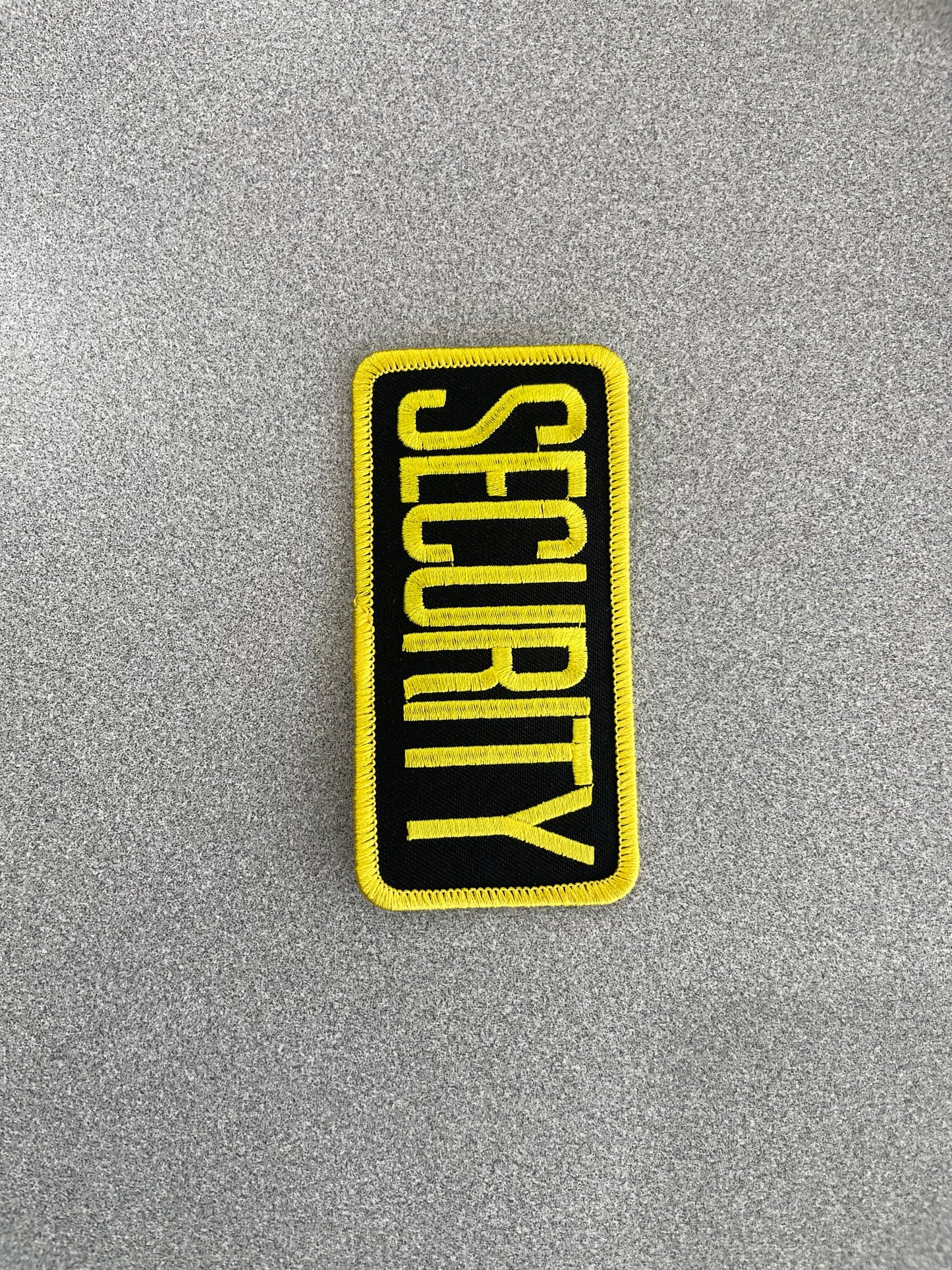 Pocket top Patches 4 x 2 inches various text