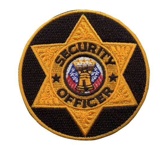 Security Officer Round 6 star patch