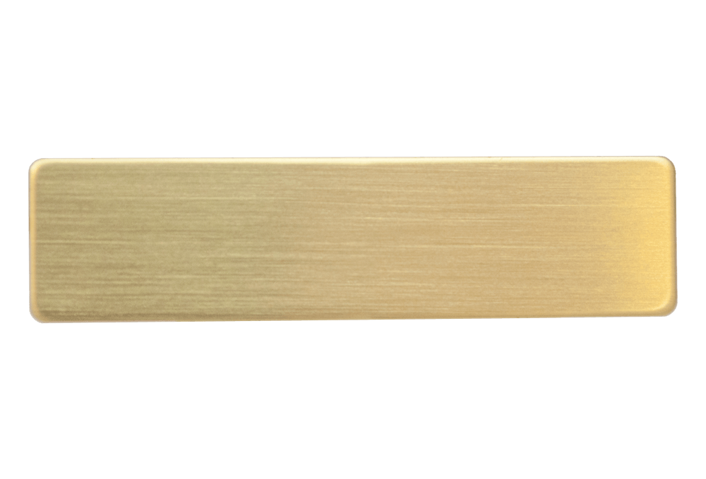 Custom metal name tag, magnetic