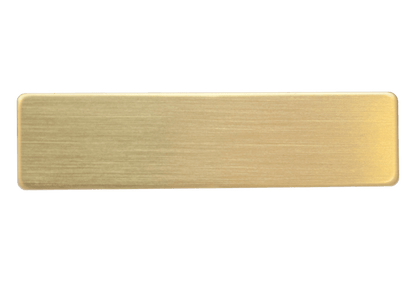 Custom metal name tag, magnetic