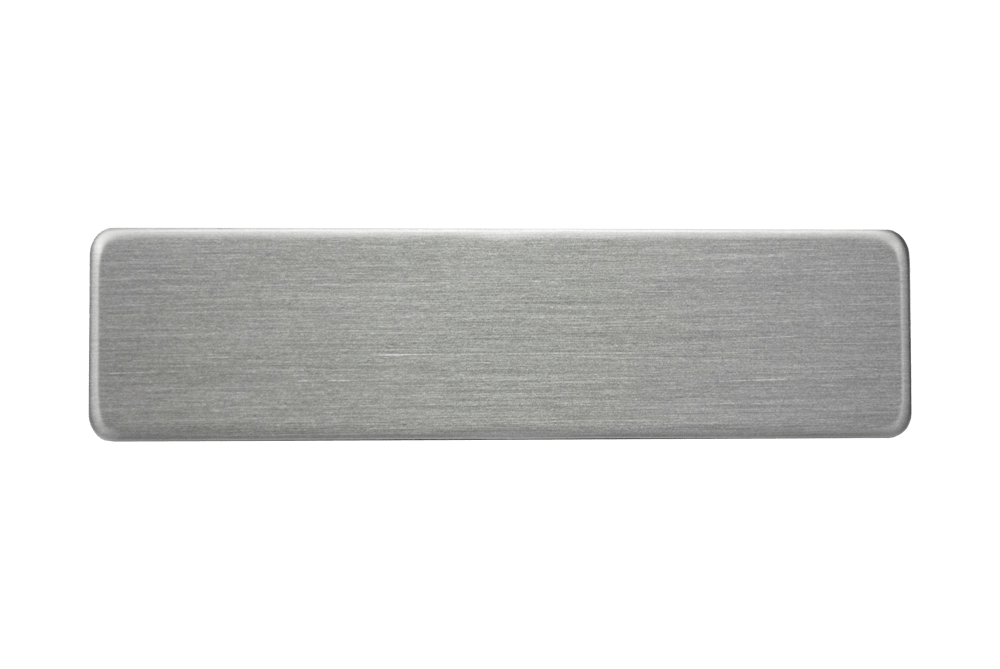 Custom metal name tag, magnetic