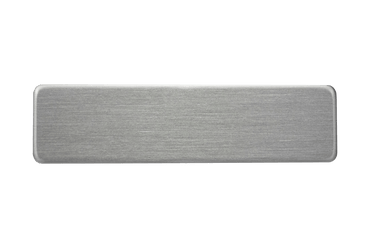 Custom metal name tag, magnetic