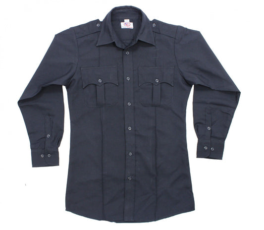 100% Polyester Long Sleeve Zippered Uniform Shirts