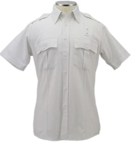 65% Polyester 35% Rayon Uniform Short Sleeve Shirt