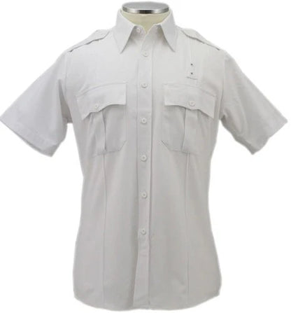 65% Polyester 35% Rayon Uniform Short Sleeve Shirt