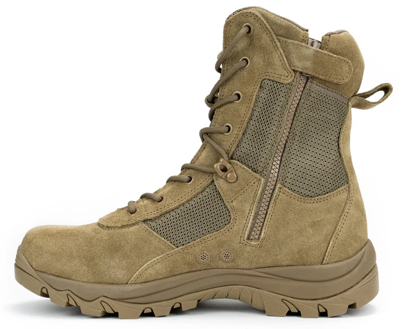 8 inch COOLMAX Tactical Boot COYOTE BROWN