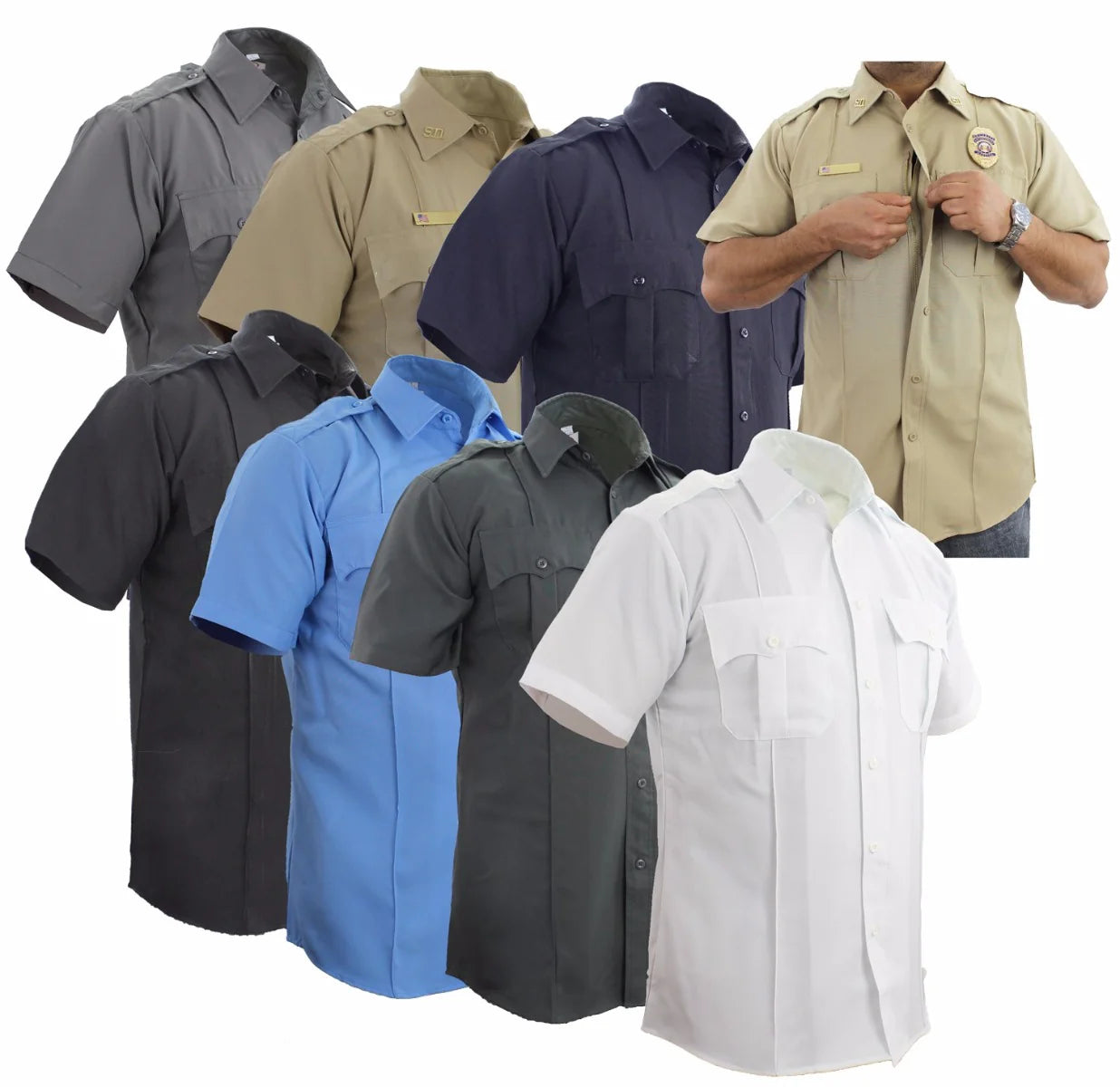 Short Sleeve Uniform Shirts